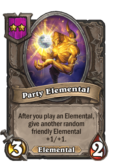 Party Elemental Card!