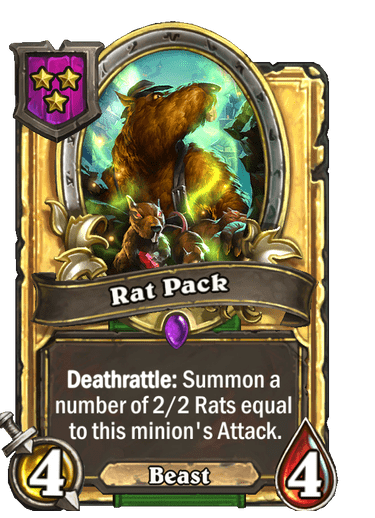 Rat Pack Card