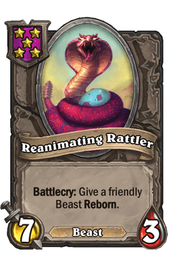 Reanimating Rattler Card!