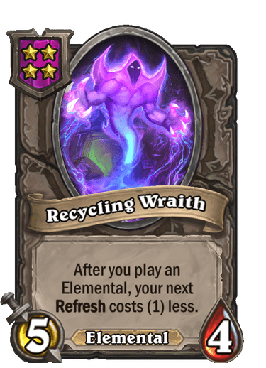 Recycling Wraith Card!
