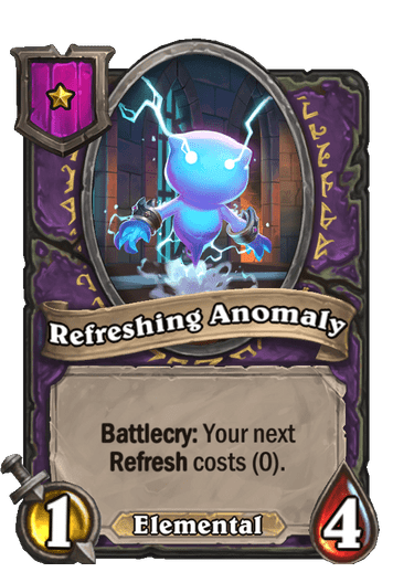 Refreshing Anomaly Card!