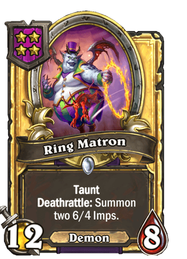 Ring Matron Card