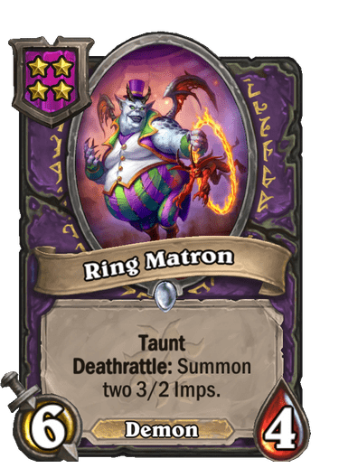 Ring Matron Card!