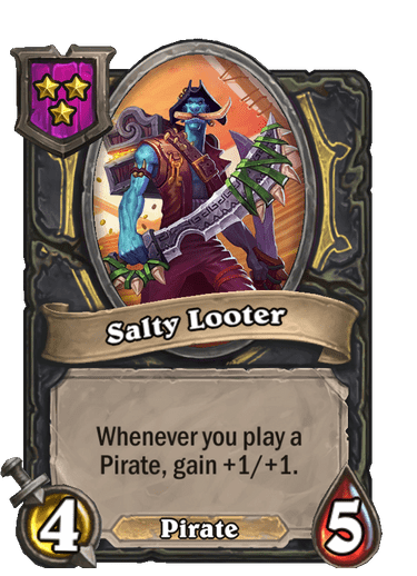 Salty Looter Card!