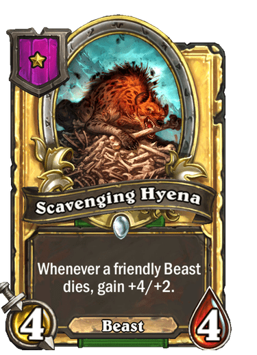 Svagenging Hyena Card