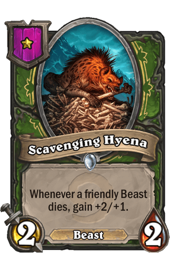 Svagenging Hyena Card!