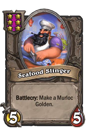 Seafood Slinger Card!