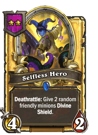 Selfless Hero Card