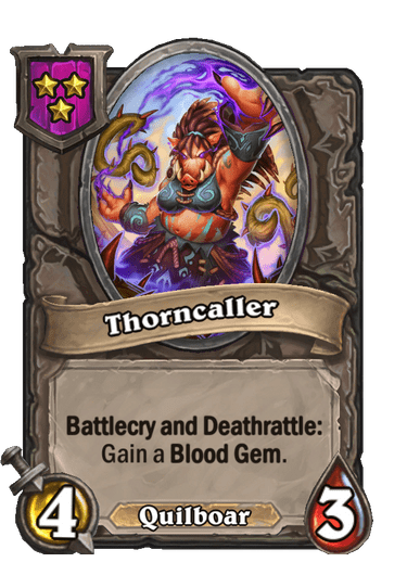 Thorncaller Card!