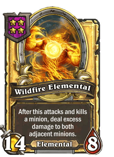 Wildfire Elemental Card