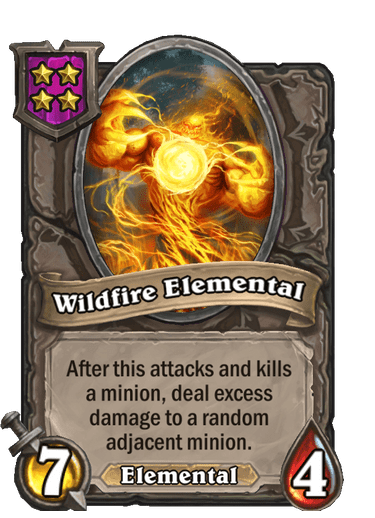 Wildfire Elemental Card!