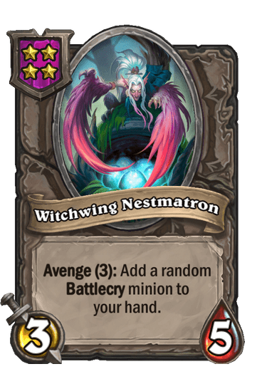 Witchwing Nestmatron Card!