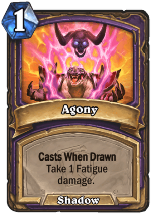 Agony Card