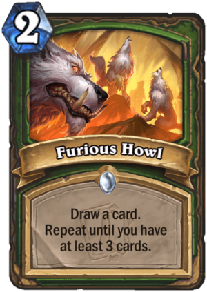 Furious Howl Card