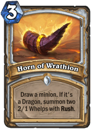 Horn of Wrathion Card