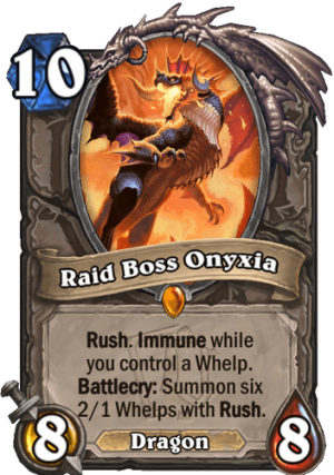 Raid Boss Onyxia Card