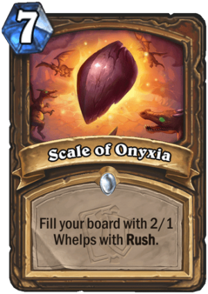 Scale of Onyxia Card
