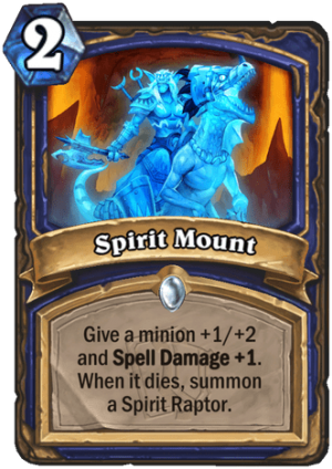 Spirit Mount Card
