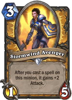 Stormwind Avenger Card