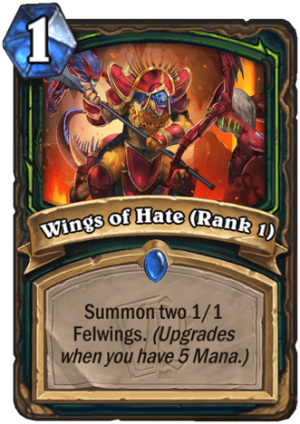 Wings of Hate (Rank 1) Card