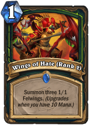 Wings of Hate (Rank 2) Card