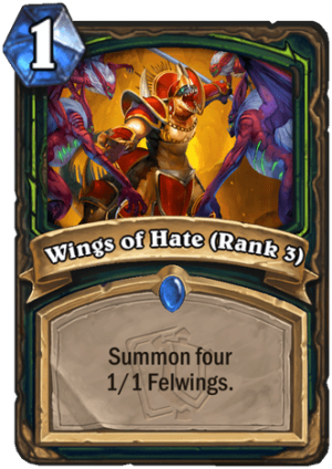 Wings of Hate (Rank 3) Card