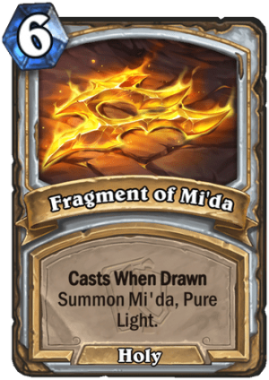 Fragment of Mi’da Card