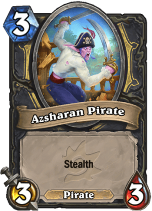 Azsharan Pirate Card