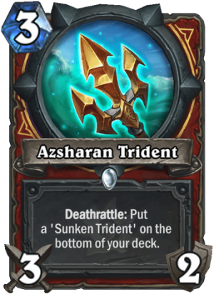 Azsharan Trident Card