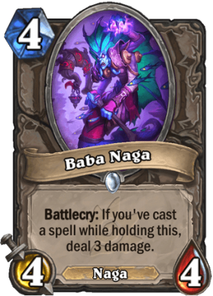 Baba Naga Card