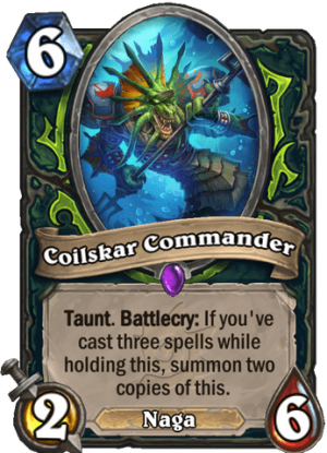 Coilskar Commander Card