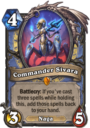 Commander Sivara Card