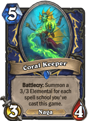 Coral Keeper Card