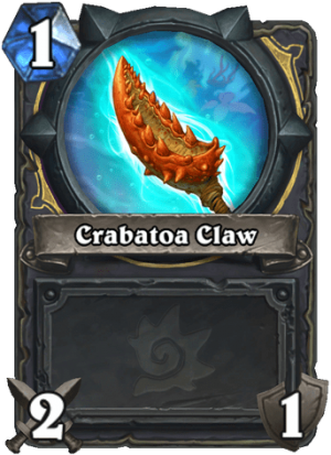 Crabatoa Claw Card