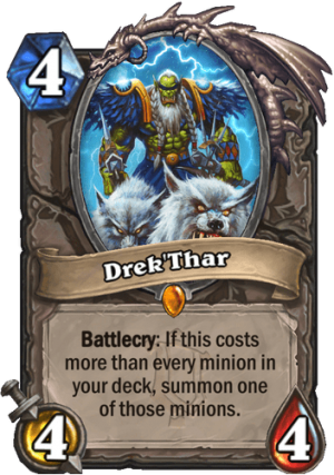 Drek’Thar Card