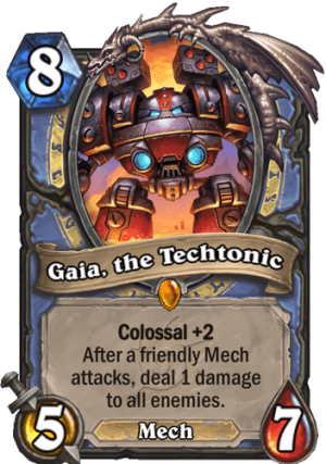 Gaia, the Techtonic Card
