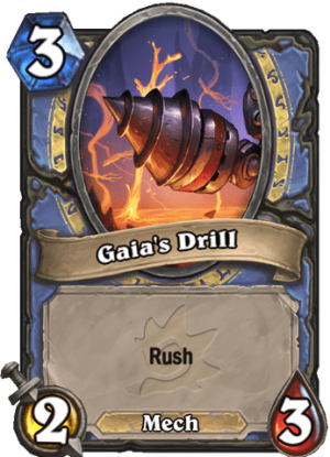 Gaia’s Drill Card