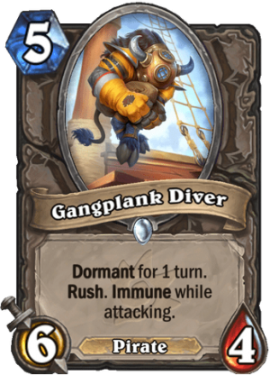 Gangplank Diver Card