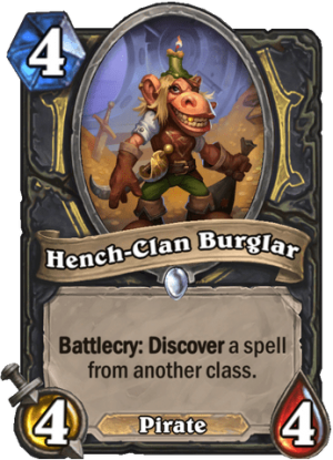 Hench-Clan Burglar Card