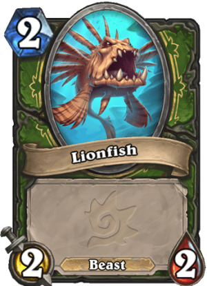 Lionfish Card