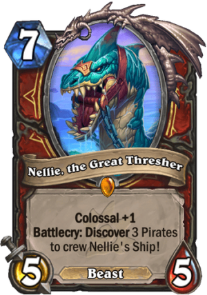 Nellie, the Great Thresher Card