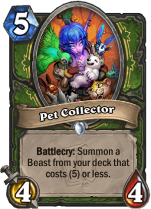 Pet Collector Card