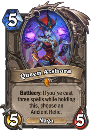Queen Azshara Card