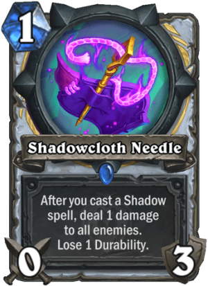 Shadowcloth Needle Card