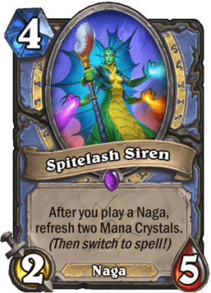 Spitelash Siren Card