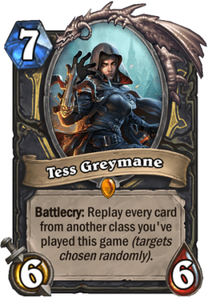 Tess Greymane Card
