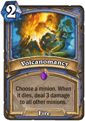Volcanomancy Card