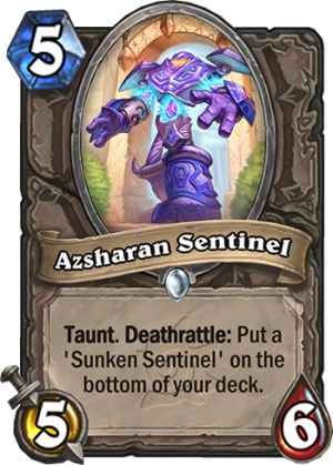 Azsharan Sentinel Card