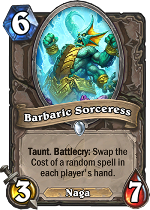 Barbaric Sorceress Card