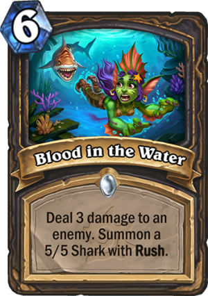 Blood in the Water Card